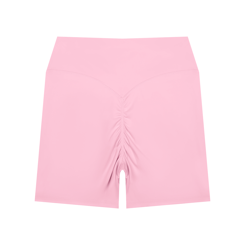 UF Pink Women’s High Waisted Yoga Biker Shorts