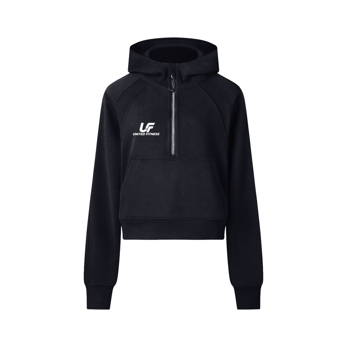 UF Cropped Half-Zip Hoodie