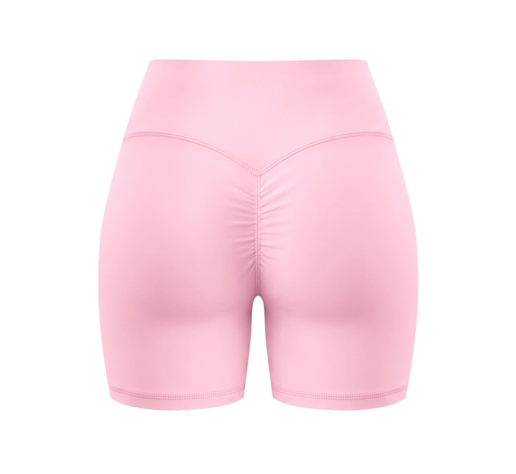 UF Pink Women’s High Waisted Yoga Biker Shorts